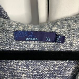 prana Tops - Prana XL blue striped hoodie hooded sweatshirt prana Tops - Prana XL blue striped hoodie hooded sweatshirt